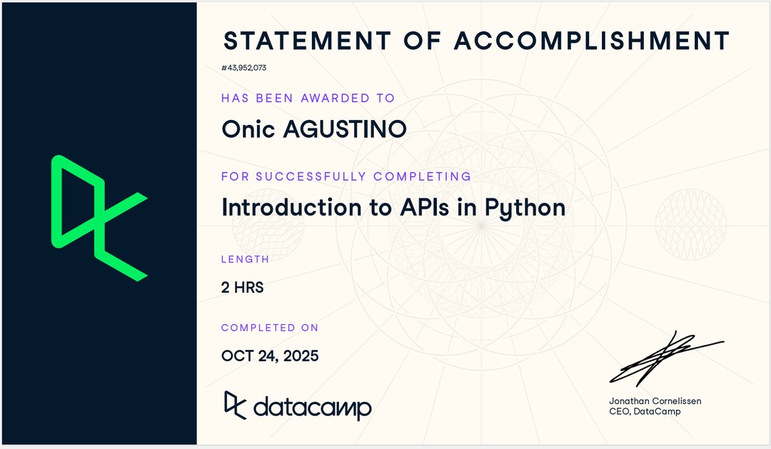 Introduction to APIs in Python